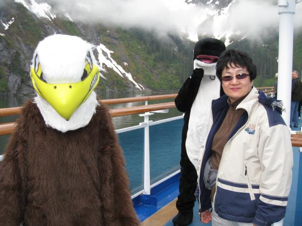 Aliens Encounter in Alaska Cruise